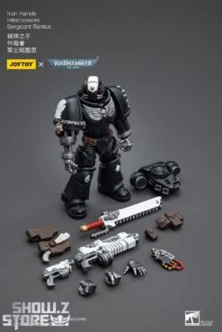 JoyToy Source 1/18 Warhammer 40K Iron Hands Intercessors Sergeant Bantus -Finest Toy Store 95e7f8d2e7