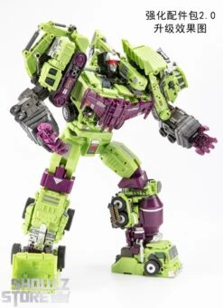 Jinbao Upgrade Kits For Devastator Gravity Builder Green Version -Finest Toy Store 96a9c7a712