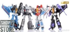 Jinbao DF-06 Air Craft: Battlers Starscream, Skywarp & Thundercracker Set Of 3 -Finest Toy Store 96cfc50fe8