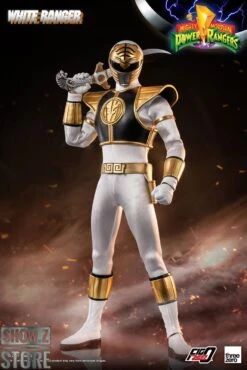 Threezero Studio 1/6 Mighty Morphin Power Rangers White Ranger 12 Threezero Studio 1/6 Mighty Morphin Power Rangers White Ranger -Finest Toy Store 9738eafda7
