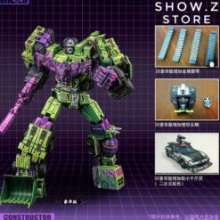 Toyworld TW TW-C07A TWC07A Constructor Devastator Cel Cell Shaded Deluxe Version Set Of 6 -Finest Toy Store 99544b04dc