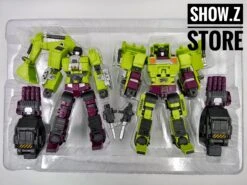 [No Box] Jinbao Oversized Devastator Navvy & Bulldozer Scavenger & Bonecrusher [Set A] -Finest Toy Store 9d3801ca70