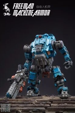 JoyToy Source Acid Rain 1/18 Freeman Machine Armor W/ Pilot Mechas & Soldiers Figure Set Navy Blue Version 39 JoyToy Source Acid Rain 1/18 Freeman Machine Armor W/ Pilot Mechas & Soldiers Figure Set Navy Blue Version -Finest Toy Store 9d9aa9d187