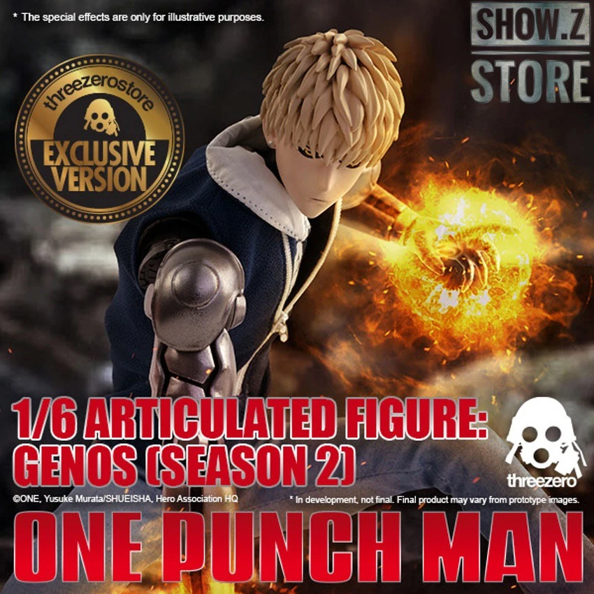 ThreeZero 1/6 One-Punch Man Season 2 Genos Deluxe Edition 3 ThreeZero 1/6 One-Punch Man Season 2 Genos Deluxe Edition