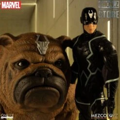 MEZCO Toyz One:12 Black Bolt & Lockjaw Two-Pack -Finest Toy Store 9e4f89a808