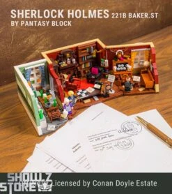 Pantasy 86218 Sherlock Holmes 221B Baker Street Building Blocks 33 Pantasy 86218 Sherlock Holmes 221B Baker Street Building Blocks -Finest Toy Store 9fbe577d34