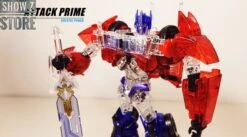 APC Toys APC-001 Attack Prime TFP Optimus Prime Clear Version W/ Black Wheels -Finest Toy Store a1ae4c6461