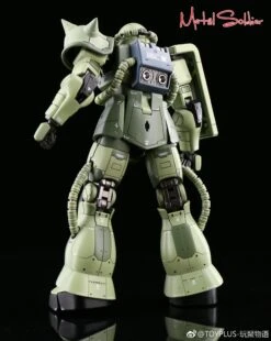 Metal Soldier 1/100 MS01 ZAKUII MS-01 MS-06 ZAKU2 Green Chogokin Metal Build -Finest Toy Store a4906a9ab5