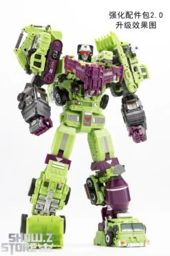 Jinbao Upgrade Kits For Devastator Gravity Builder Green Version -Finest Toy Store a57e662508