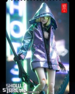 Snail Shell Dazzling Blue & Purple Cloth Coat For 1/10 & 1/12 Mecha Girl -Finest Toy Store a79f9a4657