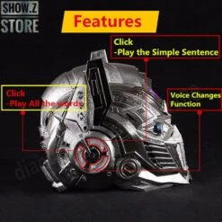 WeiJiang Optimus Prime Wearable Helmet W/ Talking Voice & Voice Changer 21 WeiJiang Optimus Prime Wearable Helmet W/ Talking Voice & Voice Changer -Finest Toy Store a7ef459078