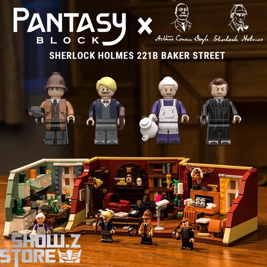 Pantasy 86218 Sherlock Holmes 221B Baker Street Building Blocks 4 Pantasy 86218 Sherlock Holmes 221B Baker Street Building Blocks - Image 2