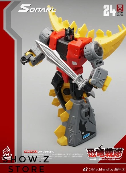 MechFansToys MF-24N Sonarl Snarl Dinobot Comic Version 8 MechFansToys MF-24N Sonarl Snarl Dinobot Comic Version - Image 6