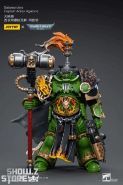 JoyToy Source 1/18 Warhammer 40K Salamanders Captain Adrax Agaton -Finest Toy Store b492f68e37