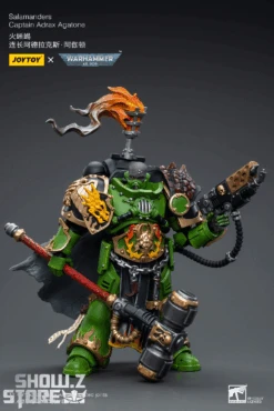 JoyToy Source 1/18 Warhammer 40K Salamanders Captain Adrax Agaton -Finest Toy Store b53fe1021d