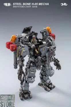 JoyToy Source 1/25 H05 Steel Bone Heavy Firepower Mecha W/ Pilot Gray Version -Finest Toy Store b94f7adeb6