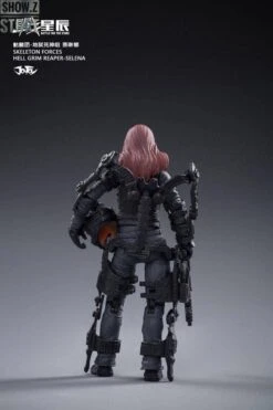 JoyToy Source 1/18 Hardcore Coldplay Skeleton Forces Hell Grim Reaper & Selena Set Of 4 -Finest Toy Store ba4f8d978e