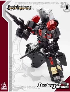 MechFansToys MF-27B Samurai Sixshot Black -Finest Toy Store ba70974b19