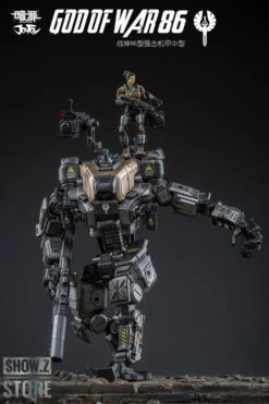 JoyToy Source Acid Rain 1/25 God Of War 86 Medium-Sized Mecha Figure Set Silver Black Version -Finest Toy Store bc4925723e