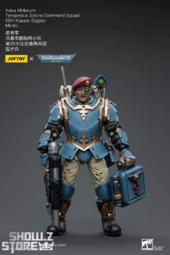 JoyToy Source 1/18 Warhammer 40K Astra Militarum Tempestus Scions Command Squad 55th Kappic Eagles Medic -Finest Toy Store bd13d2b6d5