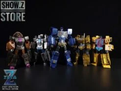 Zeta Toys ZA-07 Bruticon Bruticus Metallic Edition Full Set Of 5 -Finest Toy Store bd7c5405fa