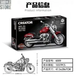 Lepin/Jack 91025 Harley-Davidson Motorcycle Fat Boy 30 Lepin/Jack 91025 Harley-Davidson Motorcycle Fat Boy -Finest Toy Store bdea5cd6c0