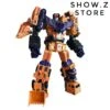 Toyworld TW TWC07E TW-C07E Orange Constructor Devastator Orange Version Set Of 6 -Finest Toy Store c09262236b