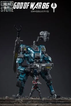 JoyToy Source Acid Rain 1/25 God Of War 86 Medium-Sized Mecha Figure Set Blue Version -Finest Toy Store c1ce3d3643