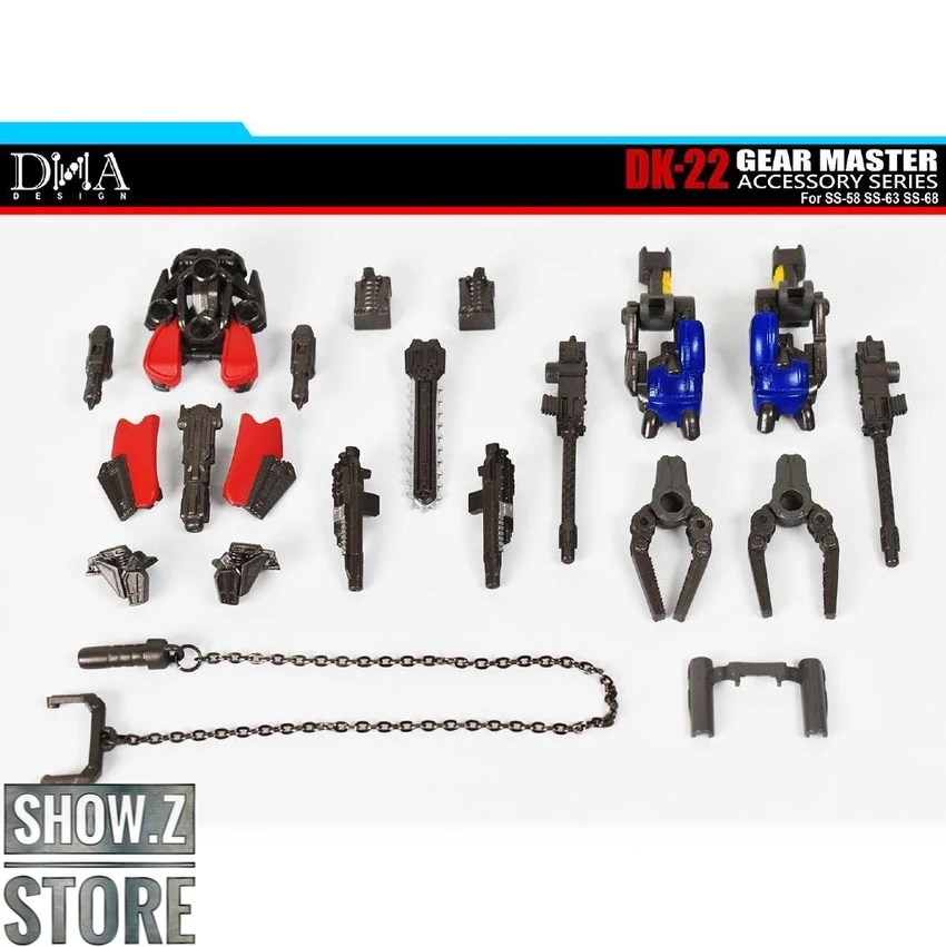 DNA Design DK-22 Upgrade Kit For SS-32/44/05 Studio Series DOTM Wreckers 3 DNA Design DK-22 Upgrade Kit For SS-32/44/05 Studio Series DOTM Wreckers