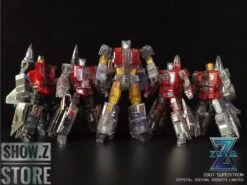 Zeta Toys ZB-07 Superitron Superion Clear Version Giftbox Set Of 6 -Finest Toy Store c21798ce76