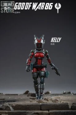 JoyToy Source Acid Rain 1/25 God Of War 86 Medium-Sized Mecha Figure Set Blue Version -Finest Toy Store c2b0320f9a