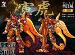 GDJJKR Metal Robot The Chinese Zodiac Yin Tiger -Finest Toy Store c3064a0587