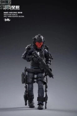 JoyToy Source 1/18 Hardcore Coldplay Skeleton Forces Hell Grim Reaper & Selena Set Of 4 -Finest Toy Store c346b54649