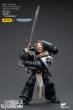 JoyToy Source 1/18 Warhammer 40K Black Templars Emperor's Champion Bayard's Revenge -Finest Toy Store c43adadbd1