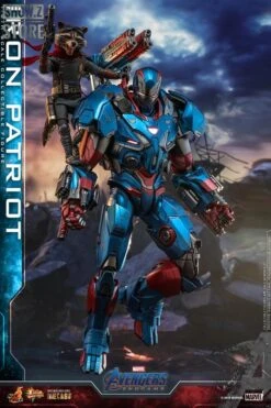 Hot Toys HotToys HT MMS547D34 1/6 Avengers: Endgame Iron Patriot Iron Man Collectible Figure -Finest Toy Store c540da5ea8