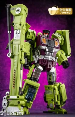 Jinbao DF03 Builder.D Devastator Green Version Set Of 6 Oversized Version -Finest Toy Store c550d00891