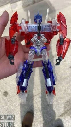 APC Toys APC-001 Attack Prime TFP Optimus Prime Clear Version W/ Clear Wheels -Finest Toy Store c5dd42587b