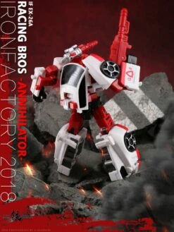 IronFactory EX-26A Racing Bros Annihilator Red Alert -Finest Toy Store c7845ded45