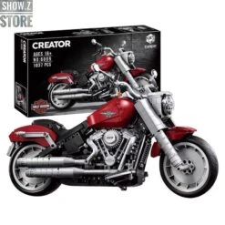 Lepin/Jack 91025 Harley-Davidson Motorcycle Fat Boy 28 Lepin/Jack 91025 Harley-Davidson Motorcycle Fat Boy -Finest Toy Store c853edab44