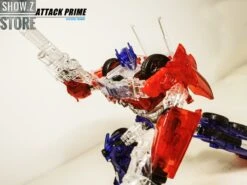 APC Toys APC-001 Attack Prime TFP Optimus Prime Clear Version W/ Black Wheels -Finest Toy Store cbba76503c