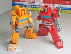 Magic Square MS-B01A Architect Inferno & MS-B02A Fire Extinguisher Grapple Metallic Color Version Set Of 2 -Finest Toy Store cc71a0d187