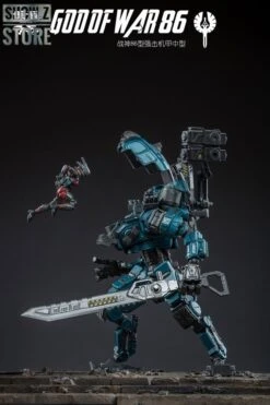 JoyToy Source Acid Rain 1/25 God Of War 86 Medium-Sized Mecha Figure Set Blue Version -Finest Toy Store ccf2f5e9a1