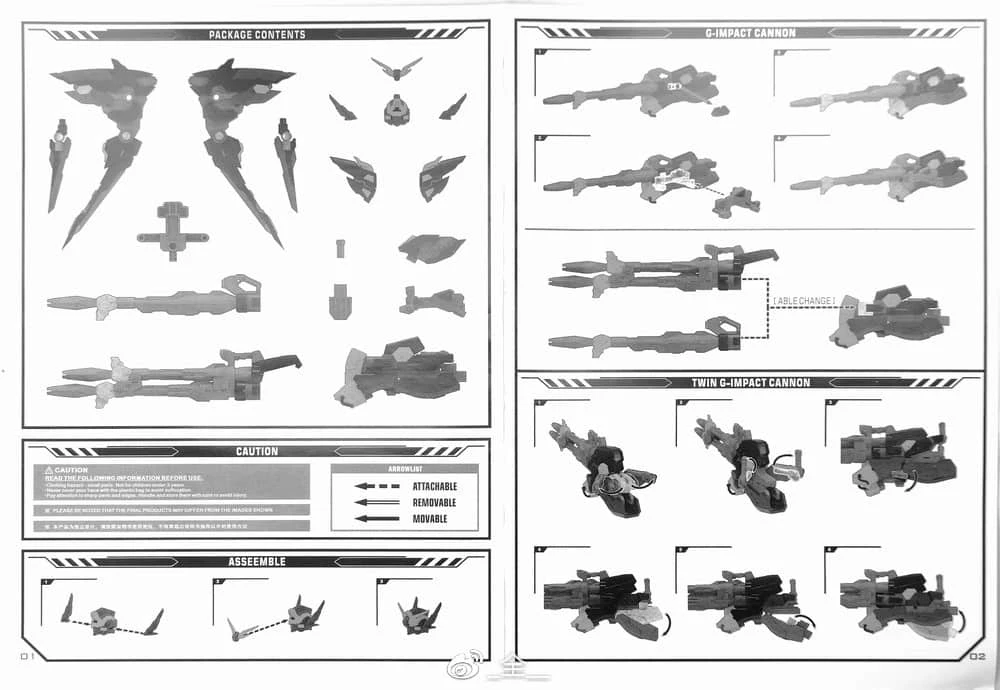 Sculpt Lab Production/FanMade 1/100 Perisoreus Internigrans RTX-010 Huckebein MK-II Super Robot War 12 Sculpt Lab Production/FanMade 1/100 Perisoreus Internigrans RTX-010 Huckebein MK-II Super Robot War - Image 10