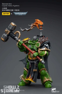 JoyToy Source 1/18 Warhammer 40K Salamanders Captain Adrax Agaton -Finest Toy Store cf9dc6bcac