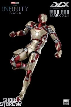 Threezero 1/12 Marvel Studios The Infinity Saga DLX Iron Man Mark 42 25 Threezero 1/12 Marvel Studios The Infinity Saga DLX Iron Man Mark 42 -Finest Toy Store d05aedbeac