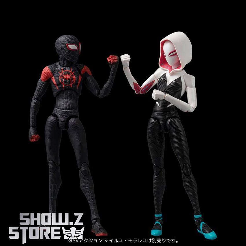 Sentinel Toys SV-ACTION Spider-Man: Into The Spider-Verse Spider-Gwen & Spider-Ham 19 Sentinel Toys SV-ACTION Spider-Man: Into The Spider-Verse Spider-Gwen & Spider-Ham - Image 17