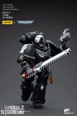 JoyToy Source 1/18 Warhammer 40K Iron Hands Intercessors Sergeant Bantus -Finest Toy Store d1a81ee3b6