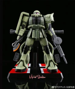 Metal Soldier 1/100 MS01 ZAKUII MS-01 MS-06 ZAKU2 Green Chogokin Metal Build -Finest Toy Store d283b0f11d