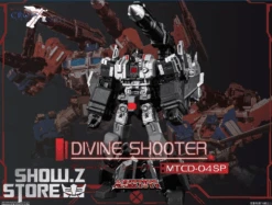 Maketoys MTCD-04SP Divine Shooter Super Ginrai Optimus Prime Dark Version -Finest Toy Store d522e7563f