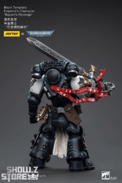 JoyToy Source 1/18 Warhammer 40K Black Templars Emperor's Champion Bayard's Revenge -Finest Toy Store d83242da08
